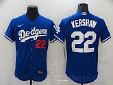 Dodgers 22 Clayton Kershaw Royal 2020 Nike Flexbase Jersey,baseball caps,new era cap wholesale,wholesale hats